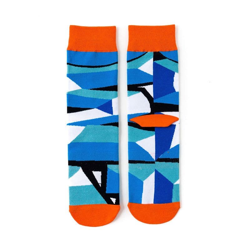 image-Stockings Street Men'S And Women'S Trendy Brand Casual Socks Harajuku Creative Cotton Socks