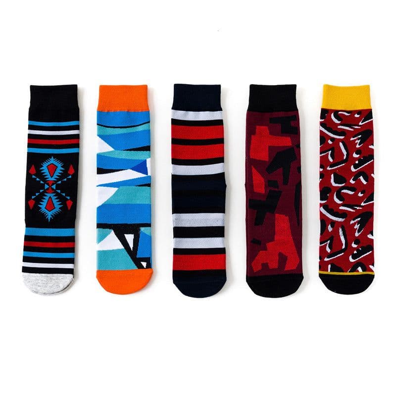 image-Stockings Street Men'S And Women'S Trendy Brand Casual Socks Harajuku Creative Cotton Socks