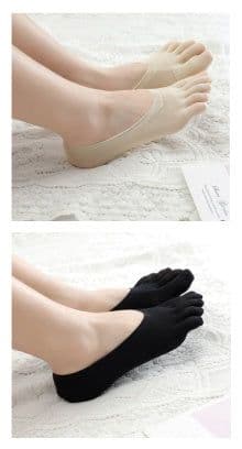 image-Thin Summer Stockings Invisible Shallow Mouth Non-Slip Anti-Snagging Silicone Anti