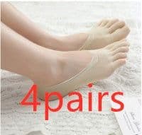image-Thin Summer Stockings Invisible Shallow Mouth Non-Slip Anti-Snagging Silicone Anti