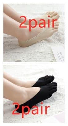 image-Thin Summer Stockings Invisible Shallow Mouth Non-Slip Anti-Snagging Silicone Anti