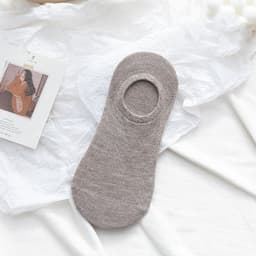 image-Socks Men And Women Solid Color Boat Socks Spring Invisible Socks Socks Socks Net Red Men'S Socks