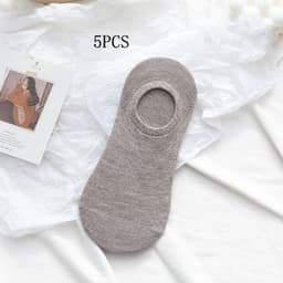 image-Socks Men And Women Solid Color Boat Socks Spring Invisible Socks Socks Socks Net Red Men'S Socks