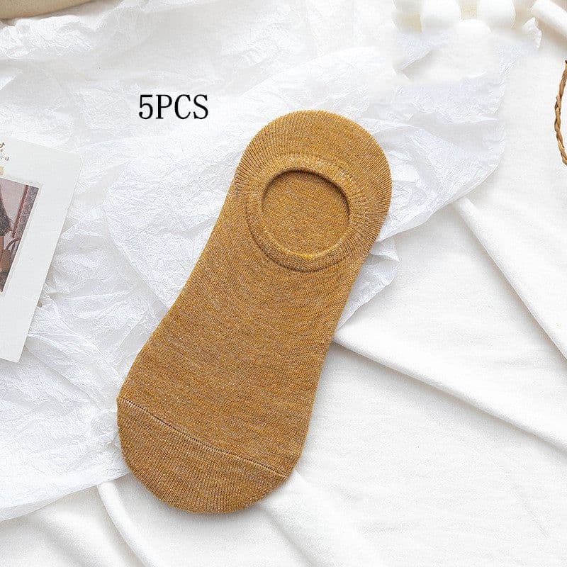 image-Socks Men And Women Solid Color Boat Socks Spring Invisible Socks Socks Socks Net Red Men'S Socks