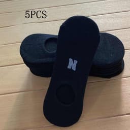 image-Socks Men And Women Solid Color Boat Socks Spring Invisible Socks Socks Socks Net Red Men'S Socks