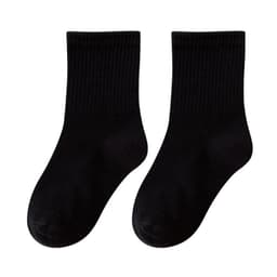 image-Children's Socks, Pure Cotton, Pure White Spring, Autumn And Winter, Tube Socks, Boys And Girls, Elementary And Middle School Students, Sports Baby Cotton Socks