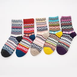 image-Totem Rabbit Wool Women'S Socks Warm Autumn And Winter Thick Socks
