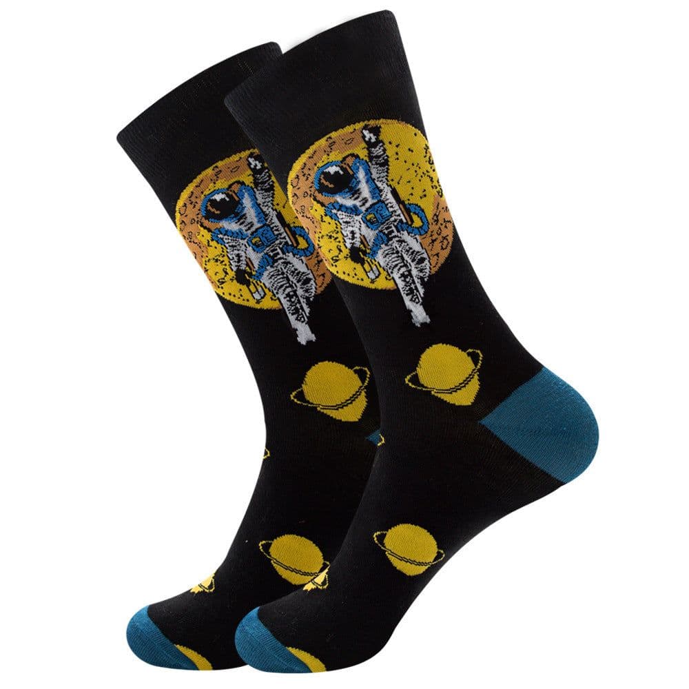 image-Men'S Socks, Fruits, Women'S Socks, Street Fashion Socks, Astronaut Socks