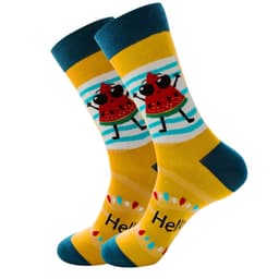image-Men'S Socks, Fruits, Women'S Socks, Street Fashion Socks, Astronaut Socks