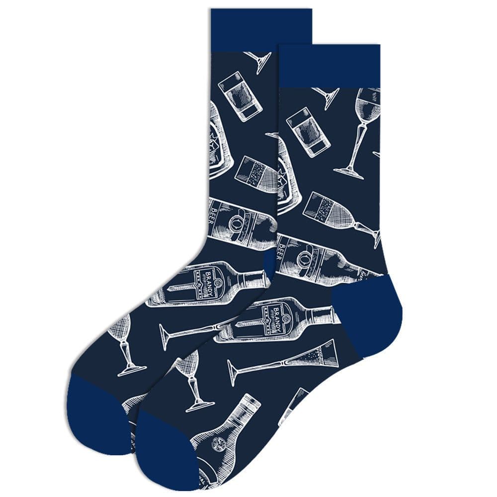 image-Men'S Socks, Fruits, Women'S Socks, Street Fashion Socks, Astronaut Socks