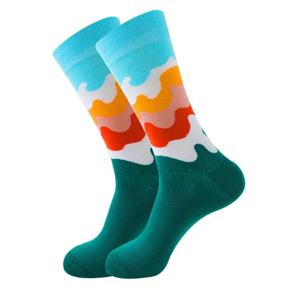 image-Men'S Socks, Fruits, Women'S Socks, Street Fashion Socks, Astronaut Socks