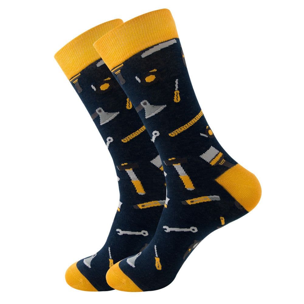 image-Men'S Socks, Fruits, Women'S Socks, Street Fashion Socks, Astronaut Socks