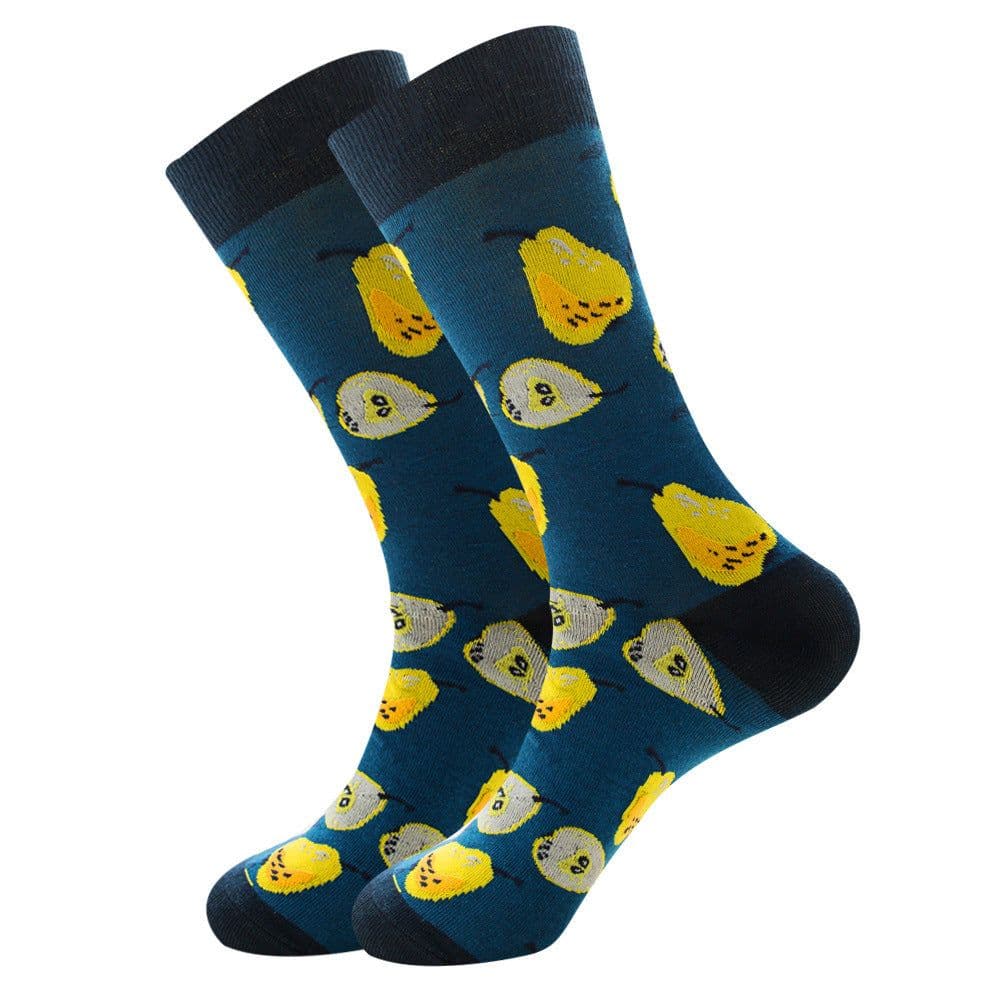image-Men'S Socks, Fruits, Women'S Socks, Street Fashion Socks, Astronaut Socks