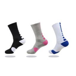 image-Men's Thick Towel Bottom Long Tube Running Socks Deodorant Quick-drying Outdoor Elite Socks