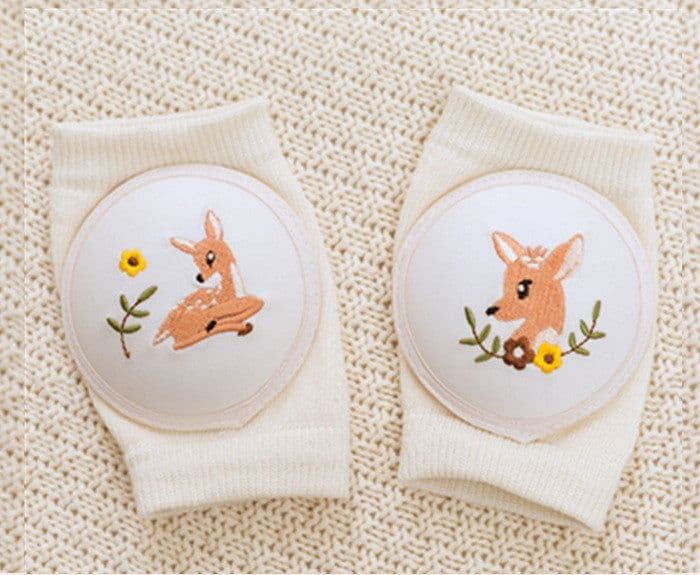 image-Summer Baby Crawling Knee Socks Baby Anti-Fall Protective Gear Mesh Breathable Childrens Knee Protection Socks