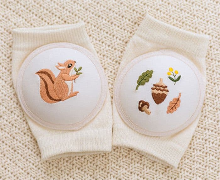 image-Summer Baby Crawling Knee Socks Baby Anti-Fall Protective Gear Mesh Breathable Childrens Knee Protection Socks