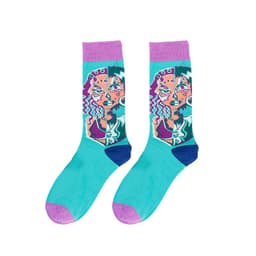 image-Tide Socks Creative Tube Socks Comic Cartoon Bright Color Couple Socks