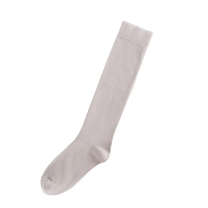 image-Ladies mid-tube calf piles of pure cotton