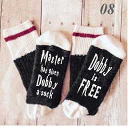 image-Casual Socks Men And Women English Alphabet Socks Cotton Socks