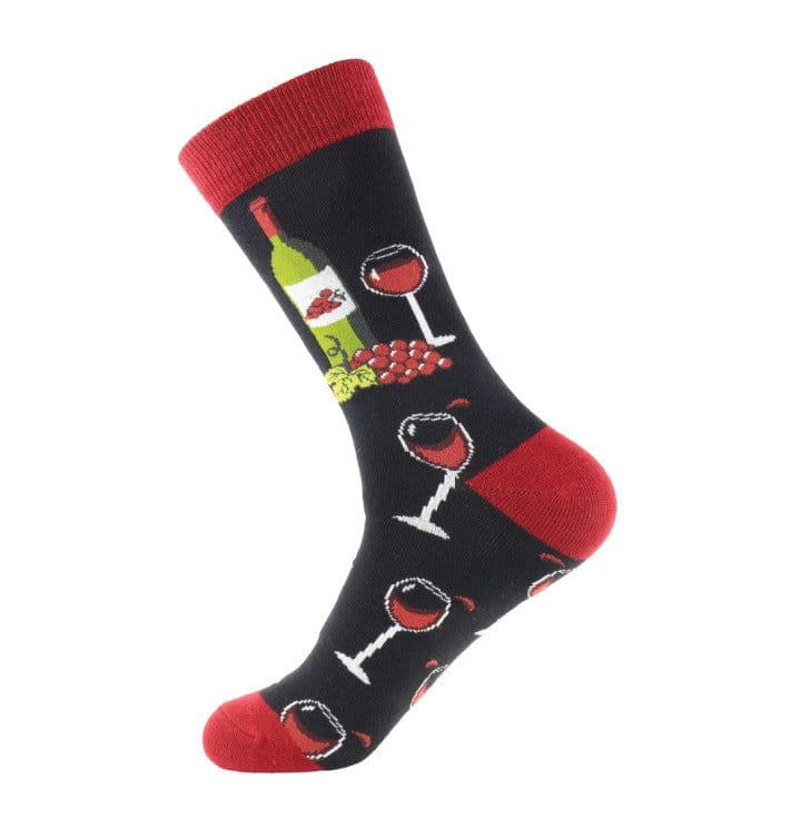 image-Personality Men And Women Trendy Cotton Socks