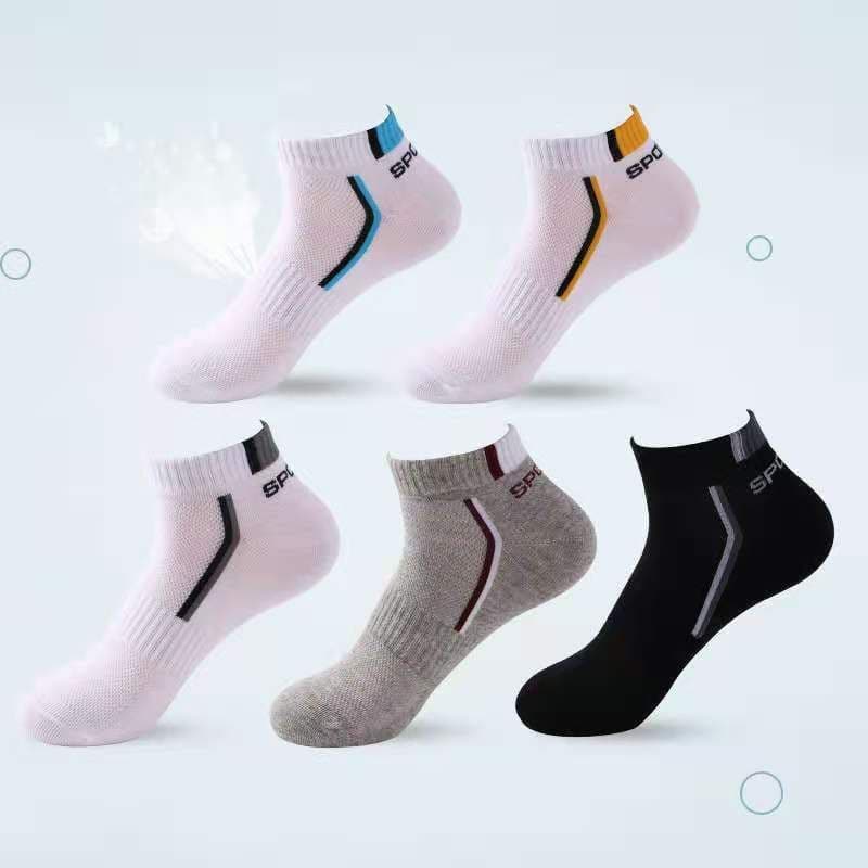 image-Mesh Boat Socks Plus Size Men'S Socks