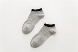 image-Adult Sports Socks, Men'S Boat Socks, Cotton Socks, Waist Socks