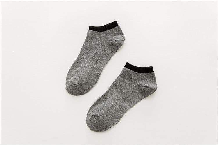 image-Adult Sports Socks, Men'S Boat Socks, Cotton Socks, Waist Socks