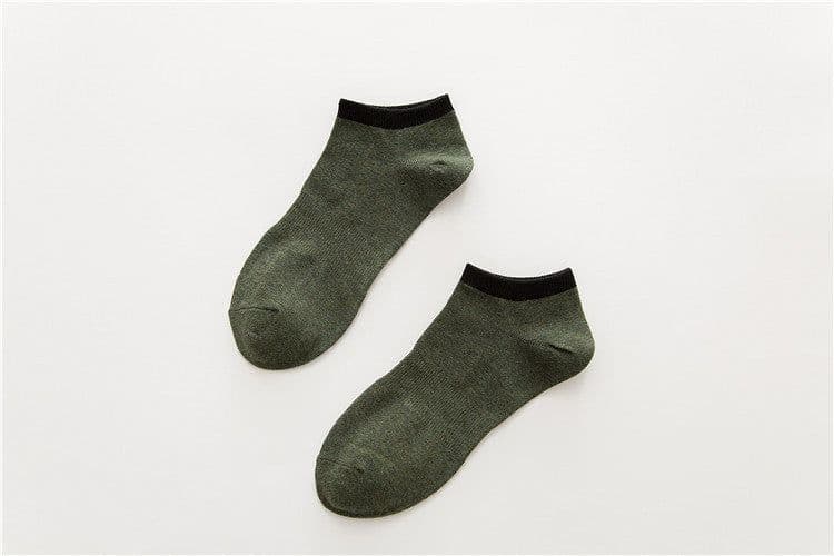 image-Adult Sports Socks, Men'S Boat Socks, Cotton Socks, Waist Socks