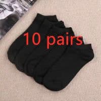 image-Men'S Boat Socks Short Tube Summer Thin Low-Cut Shallow Mouth Invisible Socks