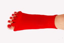 image-Massage Five-Toed Socks For Men And Women Five-Toed Open-Toe Yoga Socks