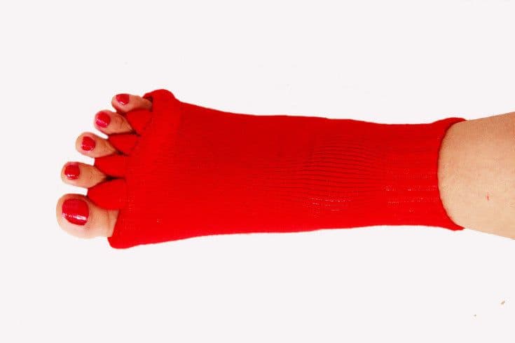 image-Massage Five-Toed Socks For Men And Women Five-Toed Open-Toe Yoga Socks