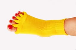 image-Massage Five-Toed Socks For Men And Women Five-Toed Open-Toe Yoga Socks