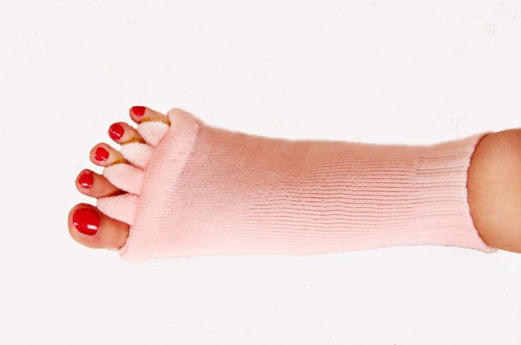 image-Massage Five-Toed Socks For Men And Women Five-Toed Open-Toe Yoga Socks