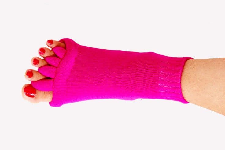 image-Massage Five-Toed Socks For Men And Women Five-Toed Open-Toe Yoga Socks
