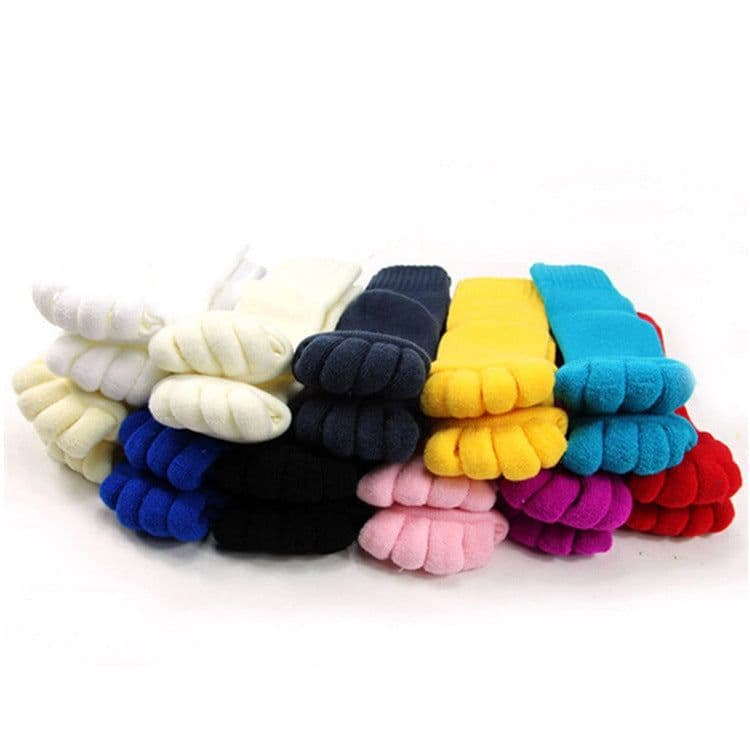image-Massage Five-Toed Socks For Men And Women Five-Toed Open-Toe Yoga Socks