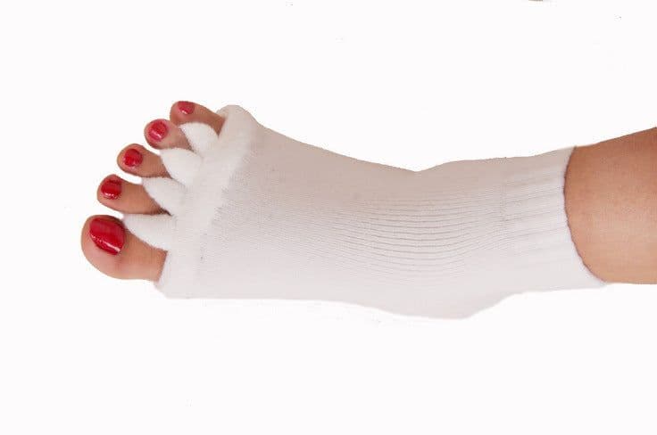 image-Massage Five-Toed Socks For Men And Women Five-Toed Open-Toe Yoga Socks
