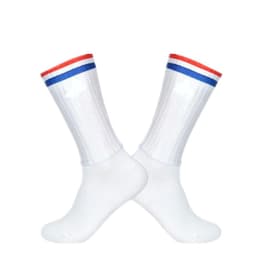image-Team Version Of Aerodynamic Cycling Socks Men And Women Socks Non-Slip Silicone Cycling Socks Aero Socks