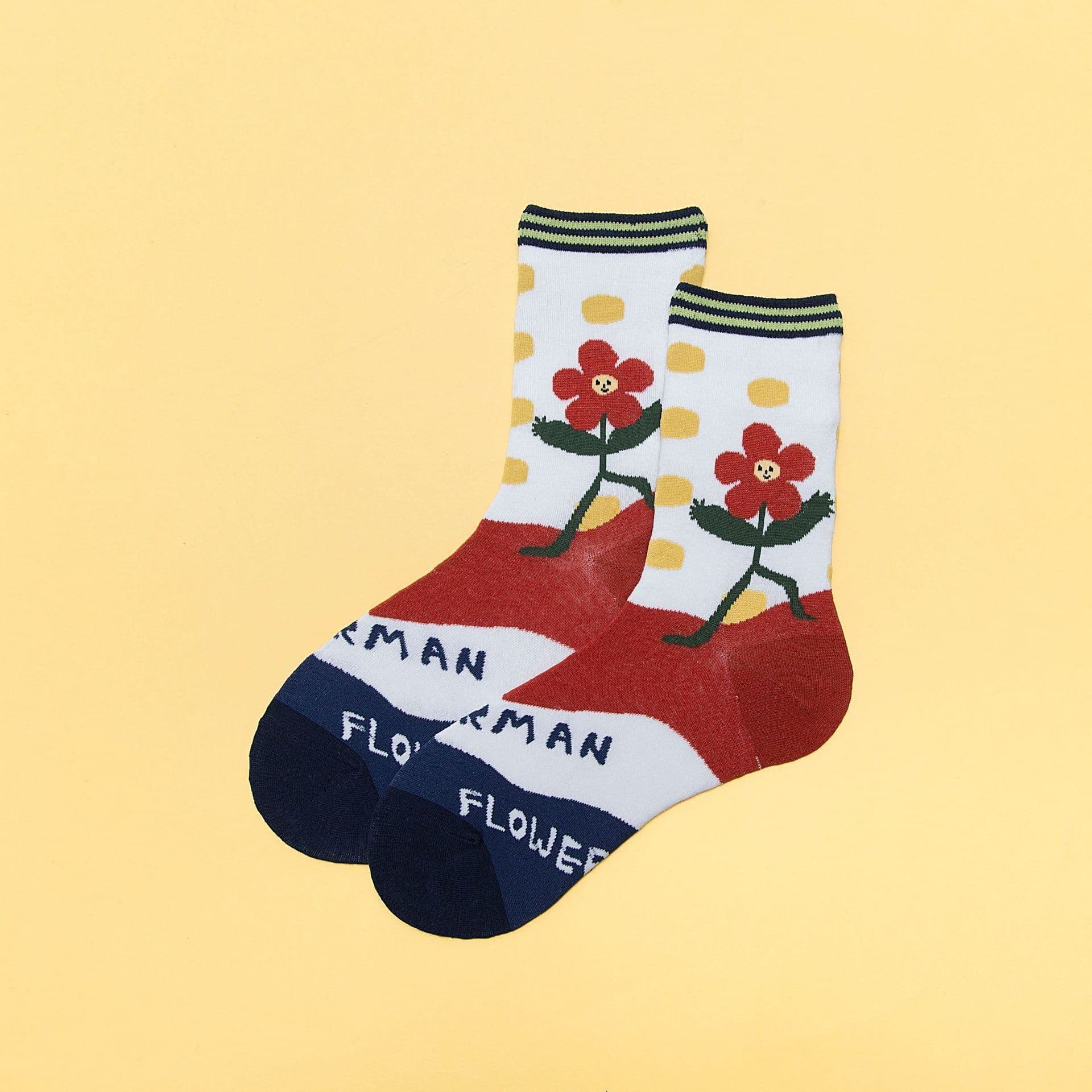 image-Socks Women's Trendy Cartoon Personality Creativity Funny Tube Socks Cute Spring Trendy Couple Socks
