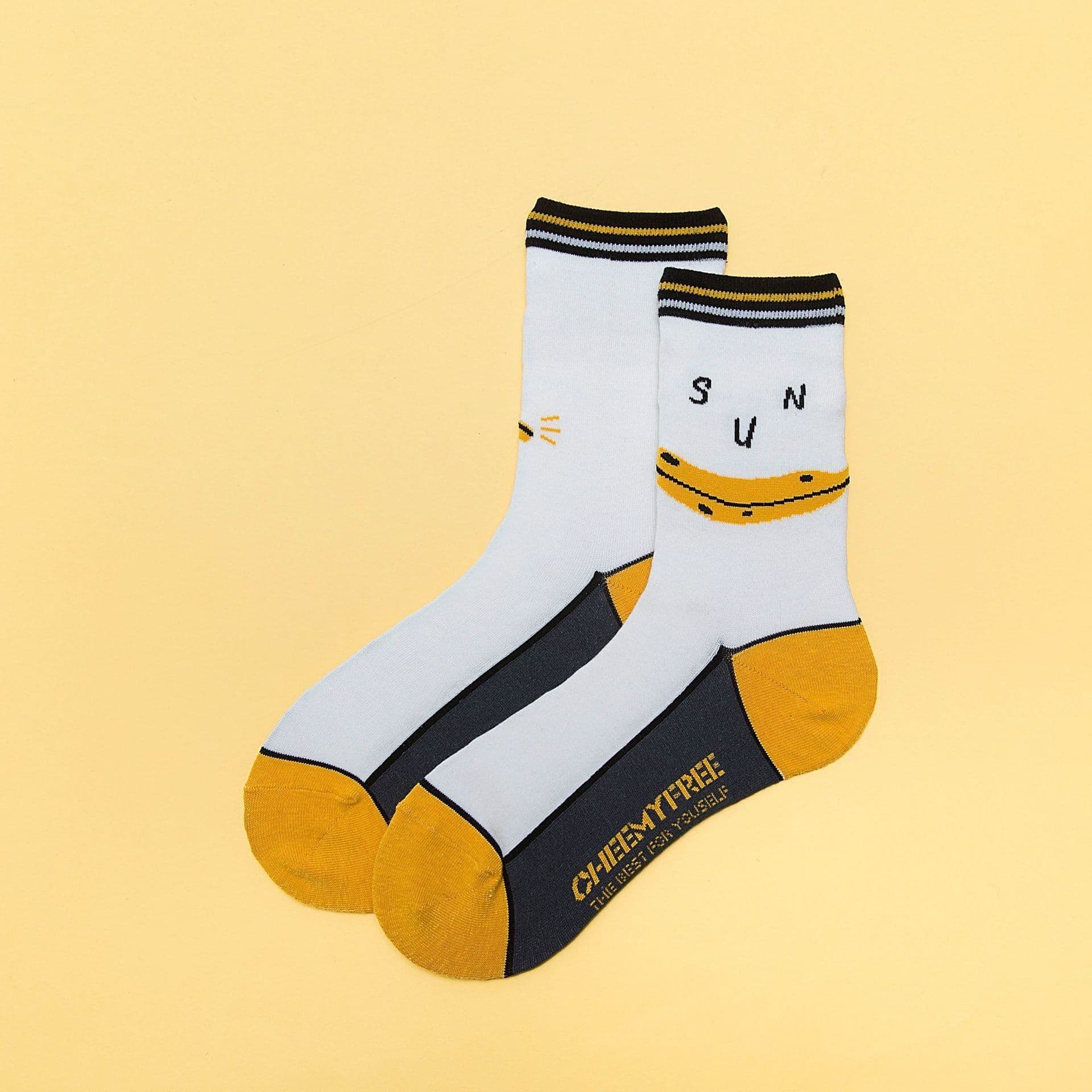 image-Socks Women's Trendy Cartoon Personality Creativity Funny Tube Socks Cute Spring Trendy Couple Socks