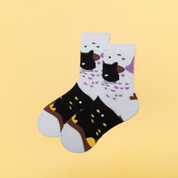 image-Socks Women's Trendy Cartoon Personality Creativity Funny Tube Socks Cute Spring Trendy Couple Socks