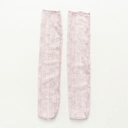 image-Socks Women's Tube Socks Transparent Lace Spring And Summer Piled Socks Thin Net Yarn Glass Socks Day