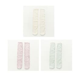 image-Socks Women's Tube Socks Transparent Lace Spring And Summer Piled Socks Thin Net Yarn Glass Socks Day