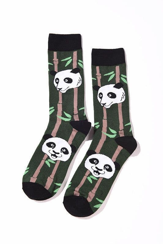 image-Personality Trend Cartoon Animal Men'S Tube Socks