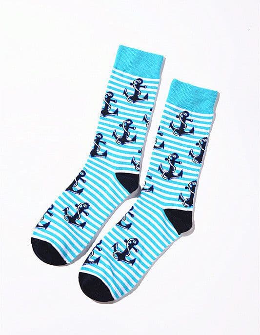 image-Personality Trend Cartoon Animal Men'S Tube Socks