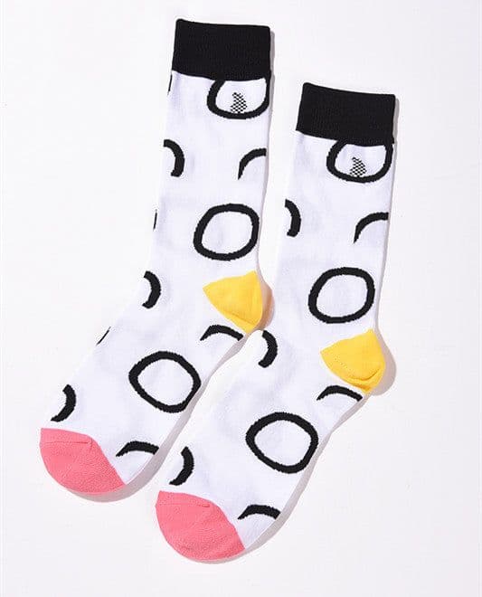 image-Personality Trend Cartoon Animal Men'S Tube Socks