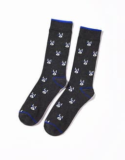image-Personality Trend Cartoon Animal Men'S Tube Socks