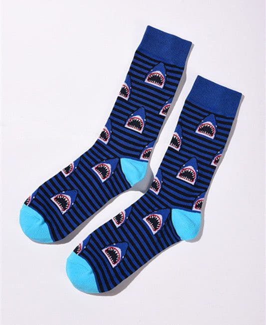 image-Personality Trend Cartoon Animal Men'S Tube Socks