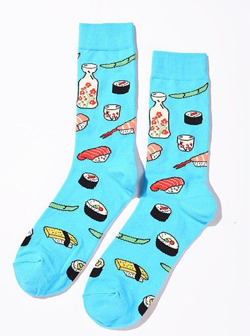image-Personality Trend Cartoon Animal Men'S Tube Socks