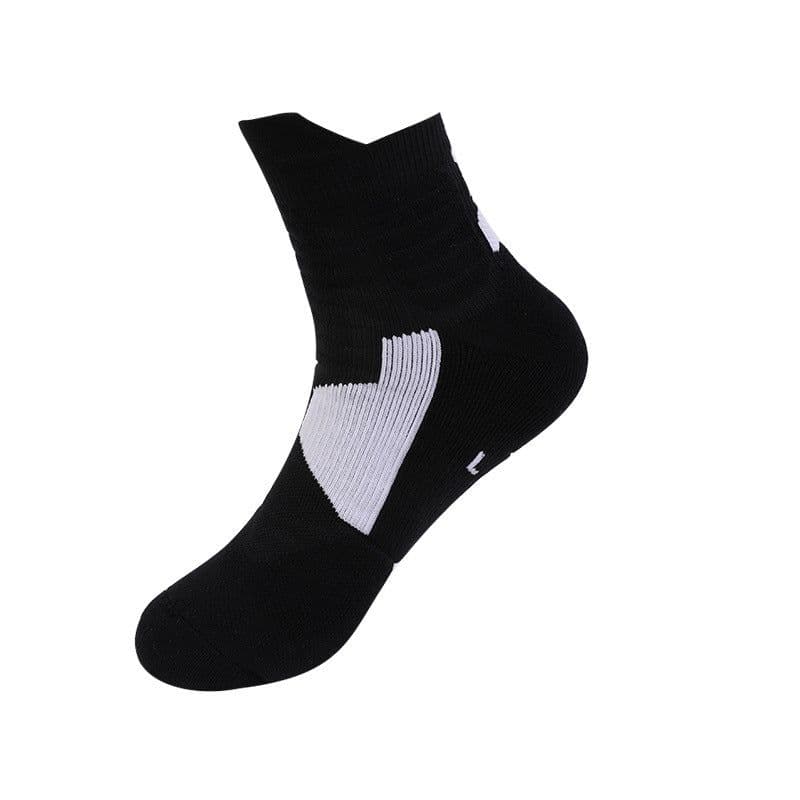 image-Fashion Simple Deodorant Mid-tube Sports Socks