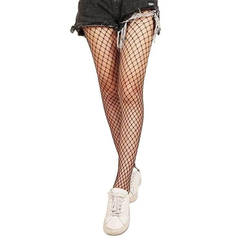 image-Hollow Out Pantyhose Women Stockings Club Party Hosiery Mesh